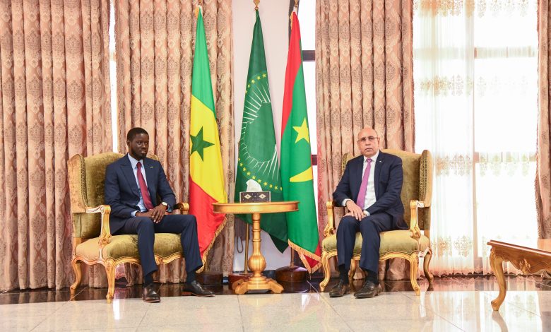 صورة الرئيس  السنغالي المنتخب يزور موريتانيا